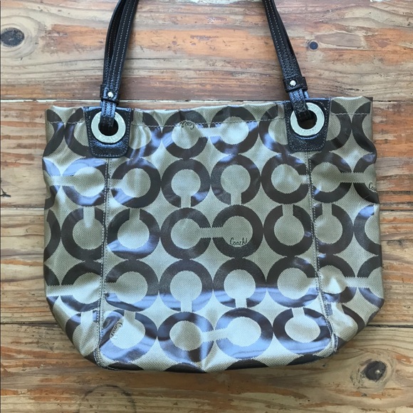 Coach Brown Leather Hobo Bag - Picture 4 of 4